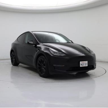 Solid Black 2023 Tesla Model Y Long Range Dual Motor All-Wheel Drive