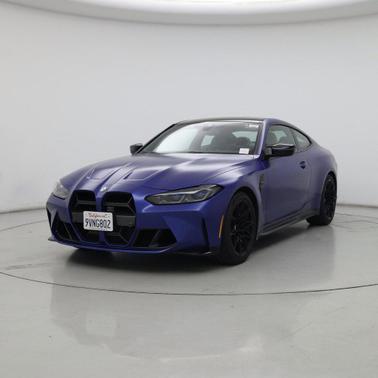 Frozen Portimao Blue Metallic 2024 BMW M4 Competition