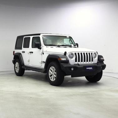 Bright White Clearcoat 2023 Jeep Wrangler Sport S