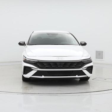 Serenity White 2025 Hyundai ELANTRA Sport