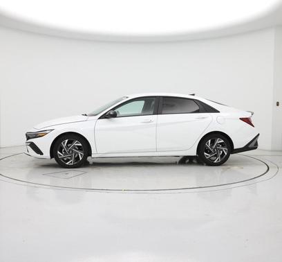 Serenity White 2025 Hyundai ELANTRA Sport