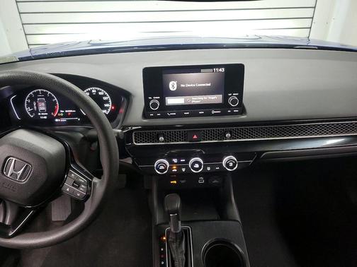 Aegean Blue Metallic 2022 Honda Civic LX