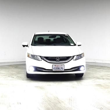 White Orchid Pearl 2014 Honda Civic Hybrid Base