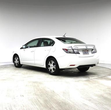 White Orchid Pearl 2014 Honda Civic Hybrid Base