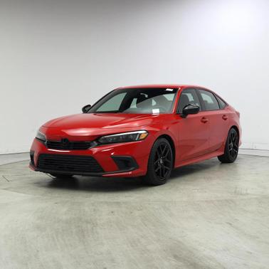Red 2024 Honda Civic Sport