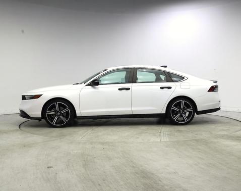 Platinum White Pearl 2023 Honda Accord Hybrid Sport