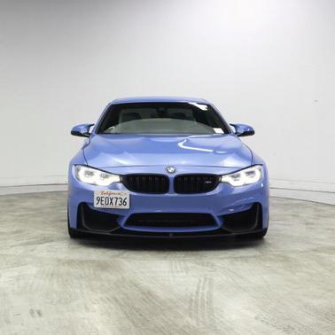 Blue 2018 BMW M4 Base