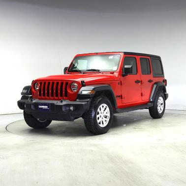 Firecracker Red Clearcoat 2023 Jeep Wrangler Sport
