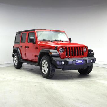 Firecracker Red Clearcoat 2023 Jeep Wrangler Sport