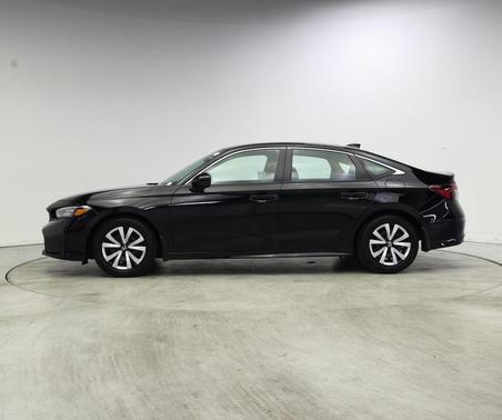 Crystal Black Pearl 2025 Honda Civic LX