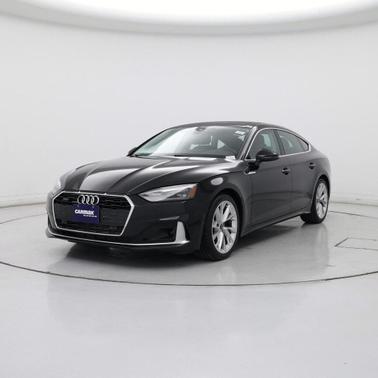 Black 2022 Audi A5 Sportback Premium