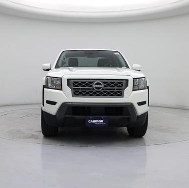 Glacier White 2024 Nissan Frontier SV