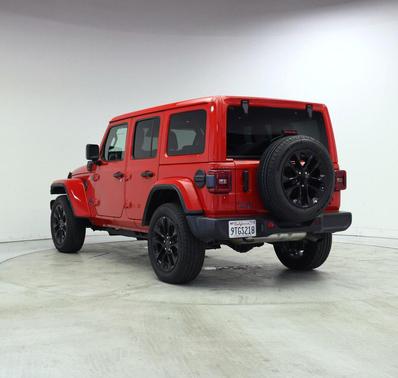 Firecracker Red Clearcoat 2025 Jeep Wrangler 4xe Sahara