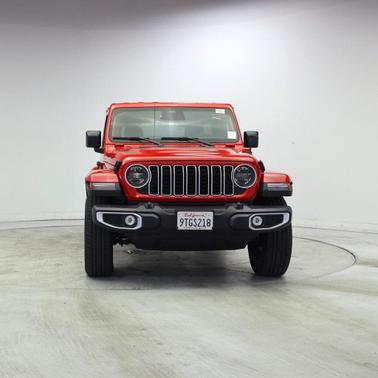 Firecracker Red Clearcoat 2025 Jeep Wrangler 4xe Sahara