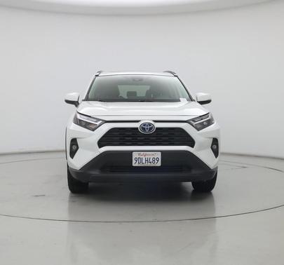 Blizzard Pearl 2022 Toyota RAV4 Hybrid XLE Premium