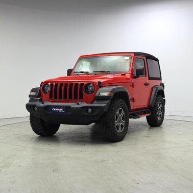 2020 Jeep Wrangler Black and Tan 4x4