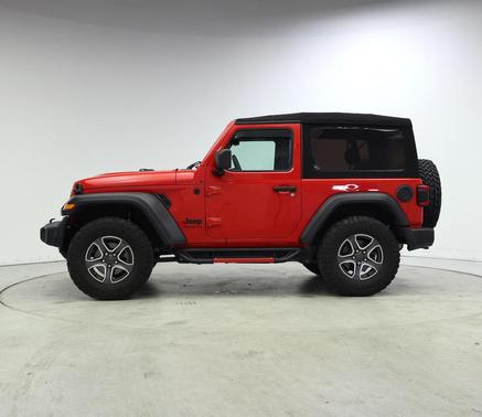 2020 Jeep Wrangler Black and Tan 4x4