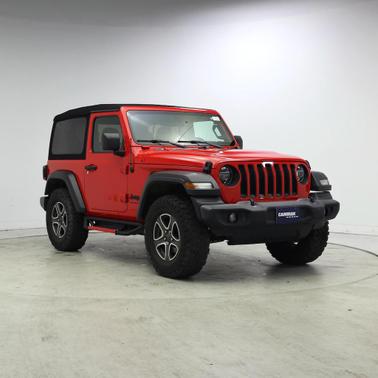 2020 Jeep Wrangler Black and Tan 4x4