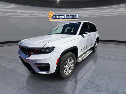 Bright White Clearcoat 2023 Jeep Grand Cherokee Limited