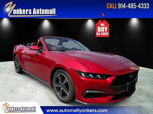 Rapid Red Metallic Tinted Clearcoat 2024 Ford Mustang EcoBoost Premium