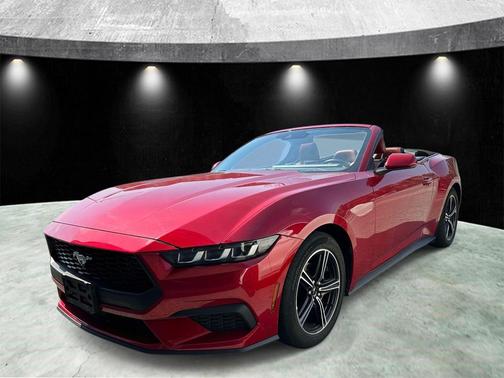 Rapid Red Metallic Tinted Clearcoat 2024 Ford Mustang EcoBoost Premium