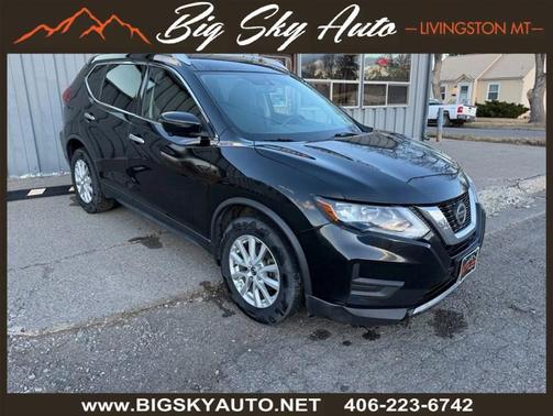 Magnetic Black 2018 Nissan Rogue SV SUV