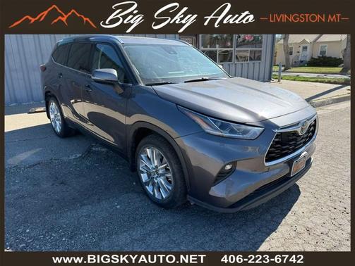 Gray 2021 Toyota Highlander Limited