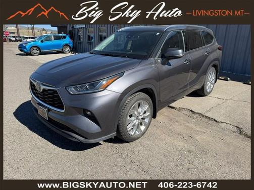 Gray 2021 Toyota Highlander Limited