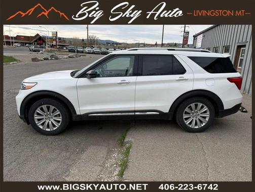 White 2021 Ford Explorer Limited