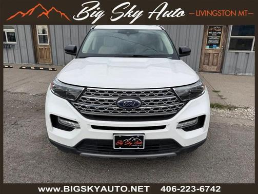 White 2021 Ford Explorer Limited