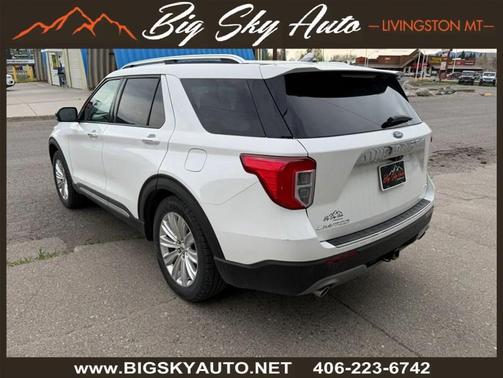 White 2021 Ford Explorer Limited