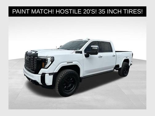 Summit White 2025 GMC Sierra 3500 Denali