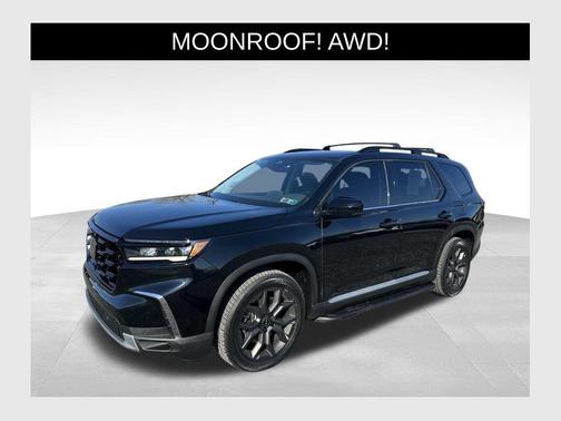 Crystal Black Pearl 2023 Honda Pilot AWD Elite