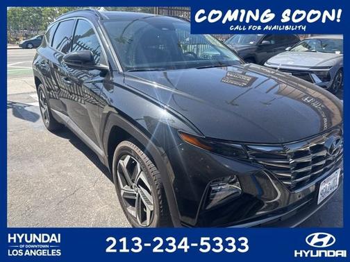 Black 2023 Hyundai TUCSON Limited