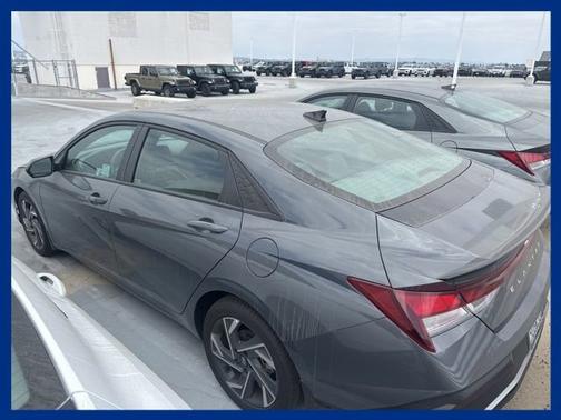 Gray 2025 Hyundai ELANTRA SEL Sport