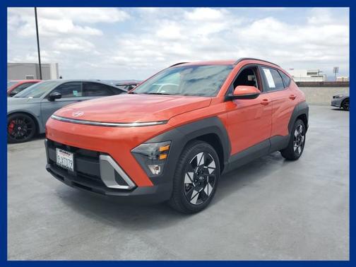 Orange 2024 Hyundai KONA SEL