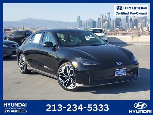 Black 2024 Hyundai IONIQ 6 Limited