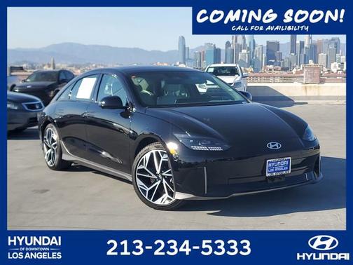 Black 2024 Hyundai IONIQ 6 Limited