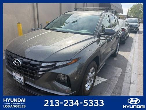 Gray 2023 Hyundai TUCSON SEL