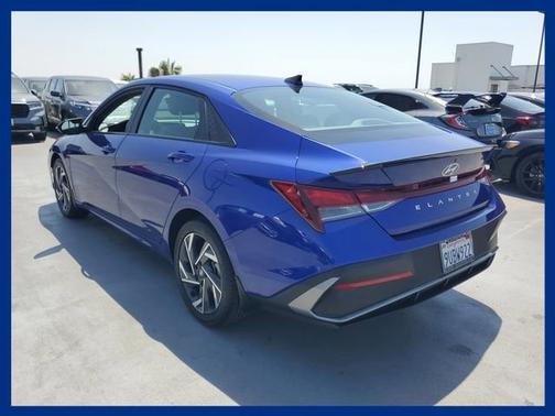Blue 2025 Hyundai ELANTRA SEL Sport