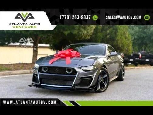 Gray 2022 Ford Mustang GT