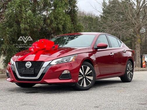 Burgundy 2021 Nissan Altima 2.5 SV