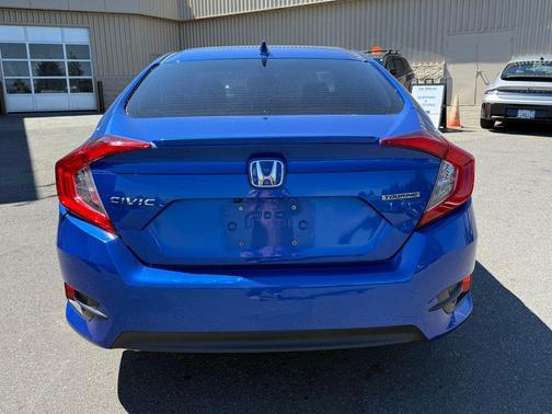Blue 2017 Honda Civic Touring