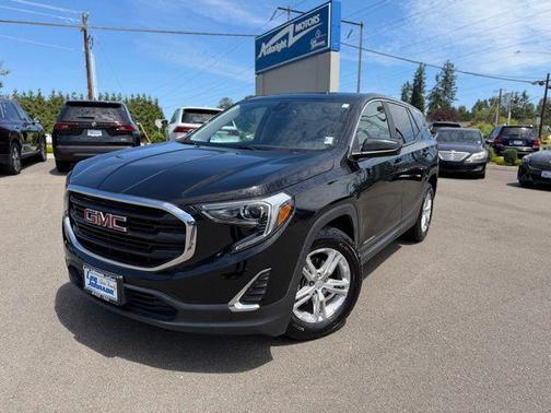 Ebony Twilight Metallic 2021 GMC Terrain SLE
