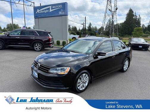 Black Uni 2016 Volkswagen Jetta 1.4T SE