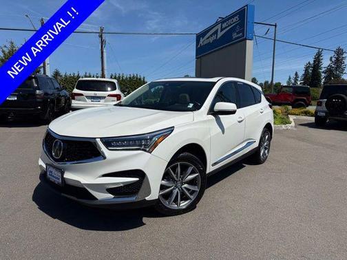 White Diamond Pearl 2019 Acura RDX Technology Package