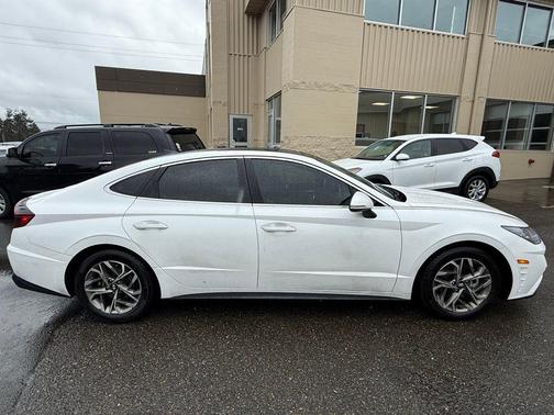 Quartz White 2021 Hyundai SONATA SEL