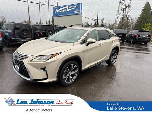 Gold 2016 Lexus RX 350 Base