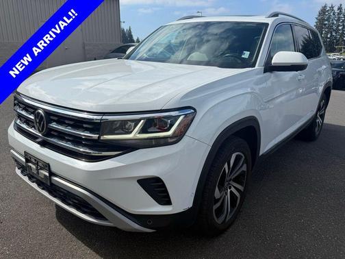 Oryx White Pearl 2021 Volkswagen Atlas 3.6L SEL Premium