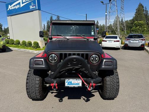 Flame Red Clear Coat 1999 Jeep Wrangler Sport